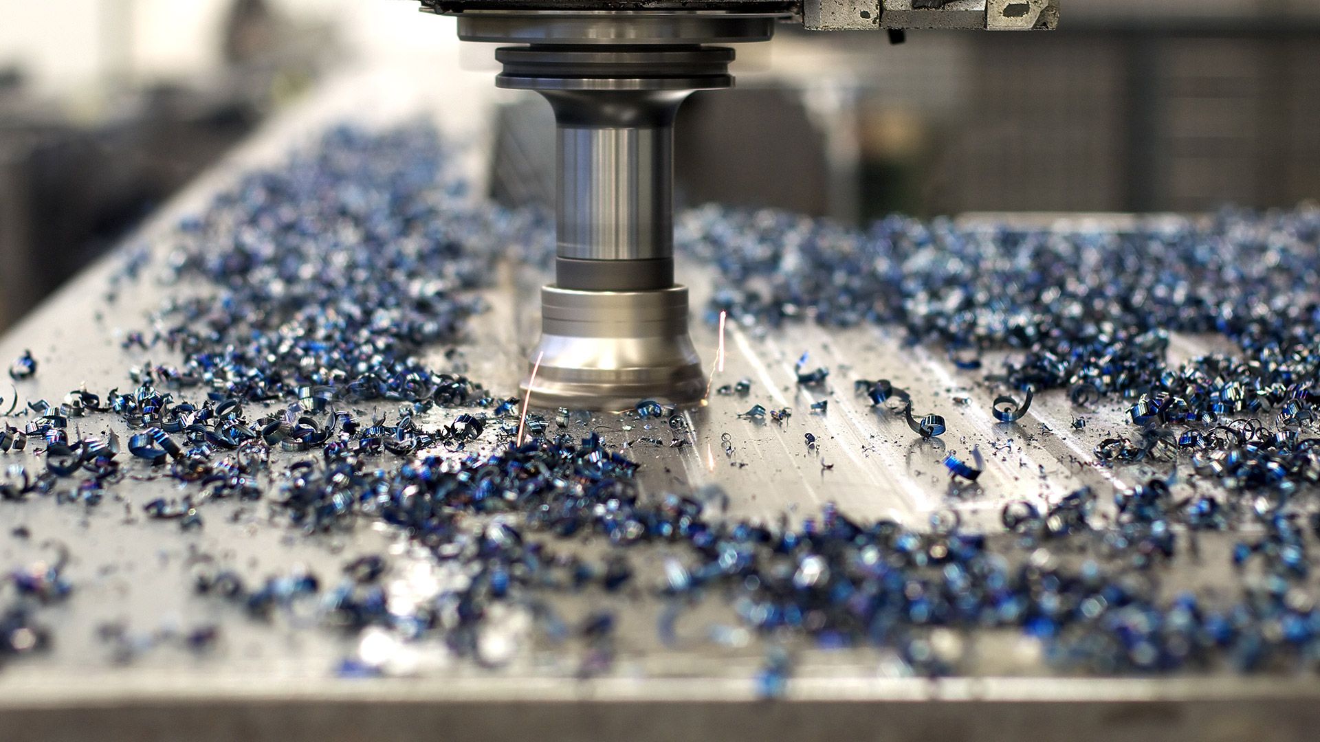 Zerspanungstechnik im Einsatz